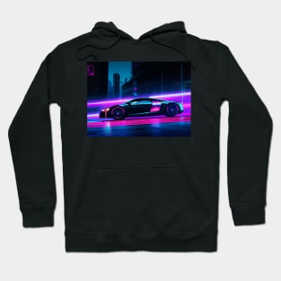 Audi R8 in the streets Hoodie